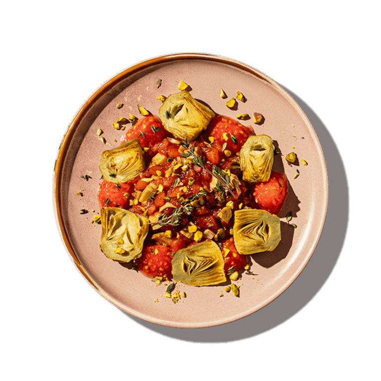 Plato con pack de Corazones baby de Verleal