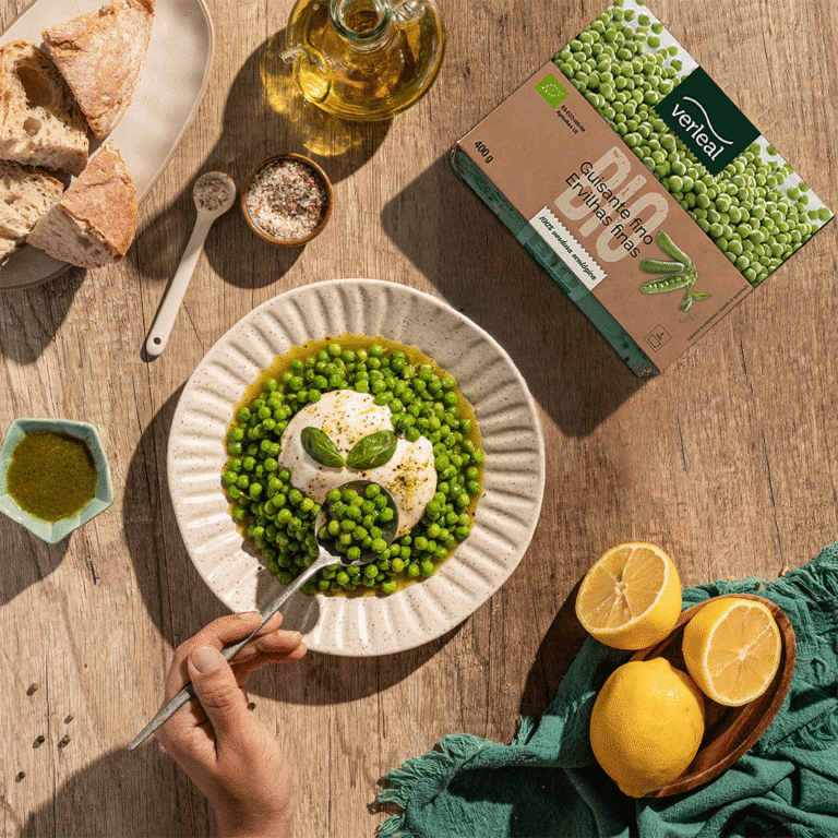 Receta de Guisante fino Bio de Verleal
