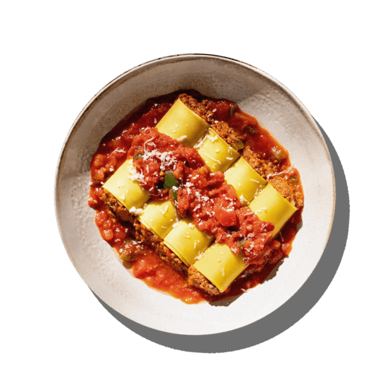 Plato con ajo picado de Verleal