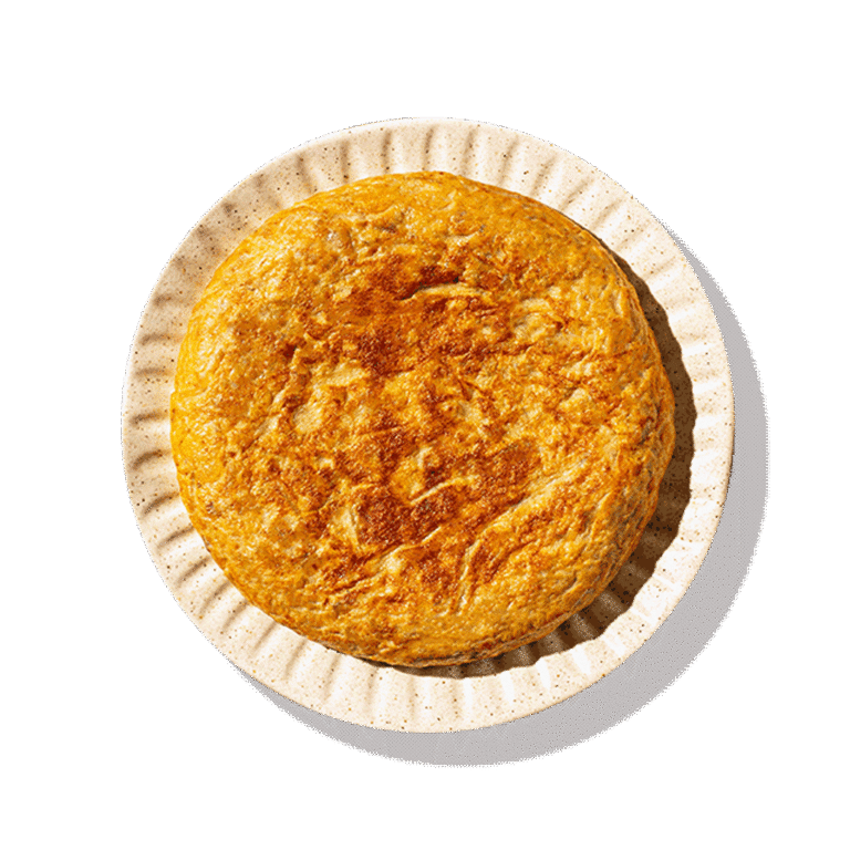 Plato de preparado de tortilla de patata de Verleal