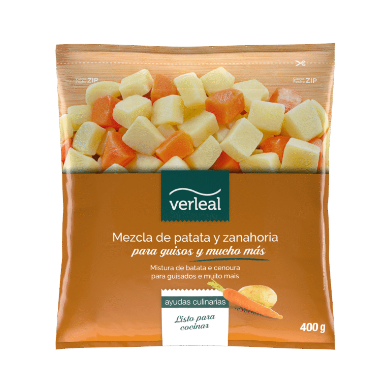 Mezcla de patata y zanahoria